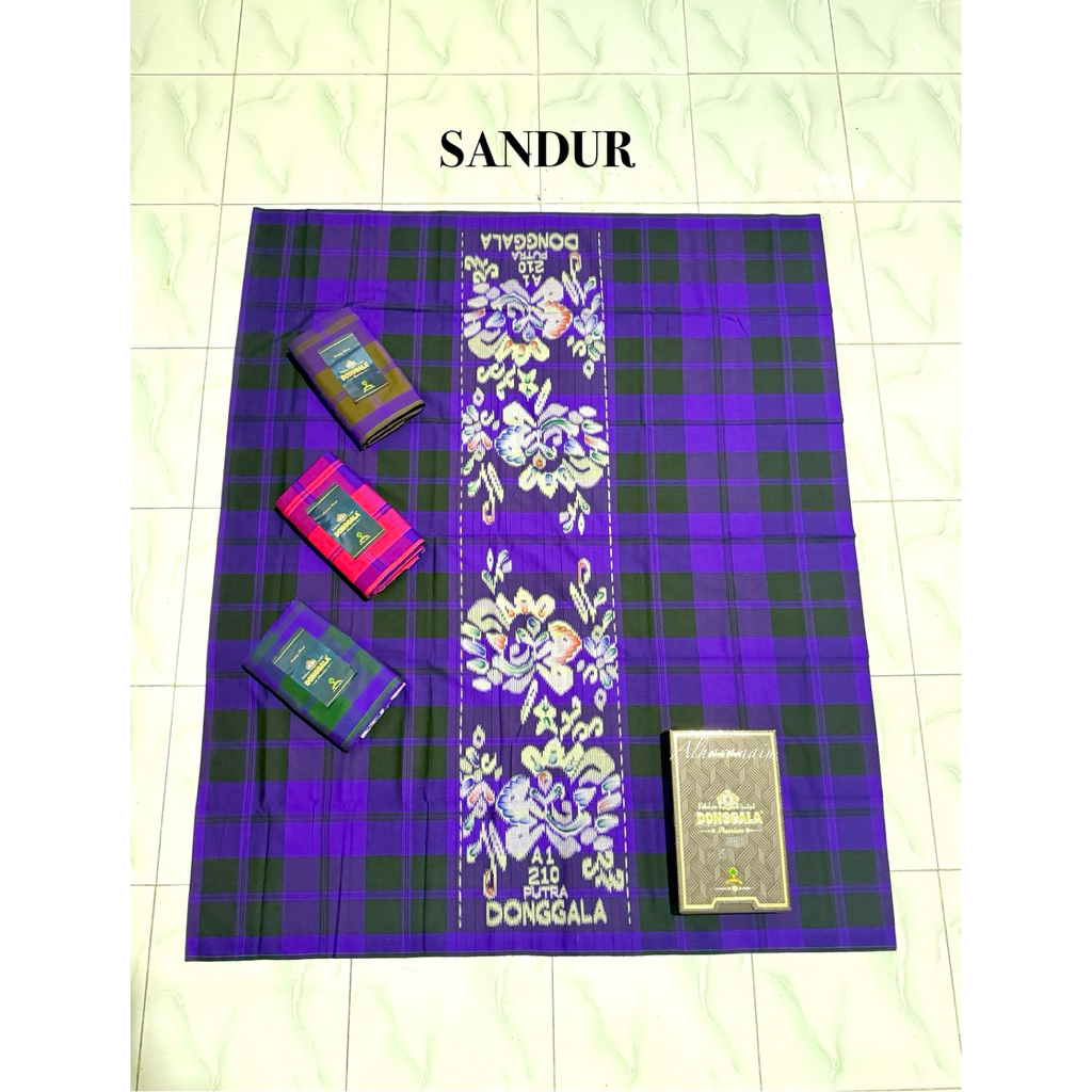 -toko alharomain- sarung putra donggala motif sandur sarung donggala motif bhs lawas sandur sarung d