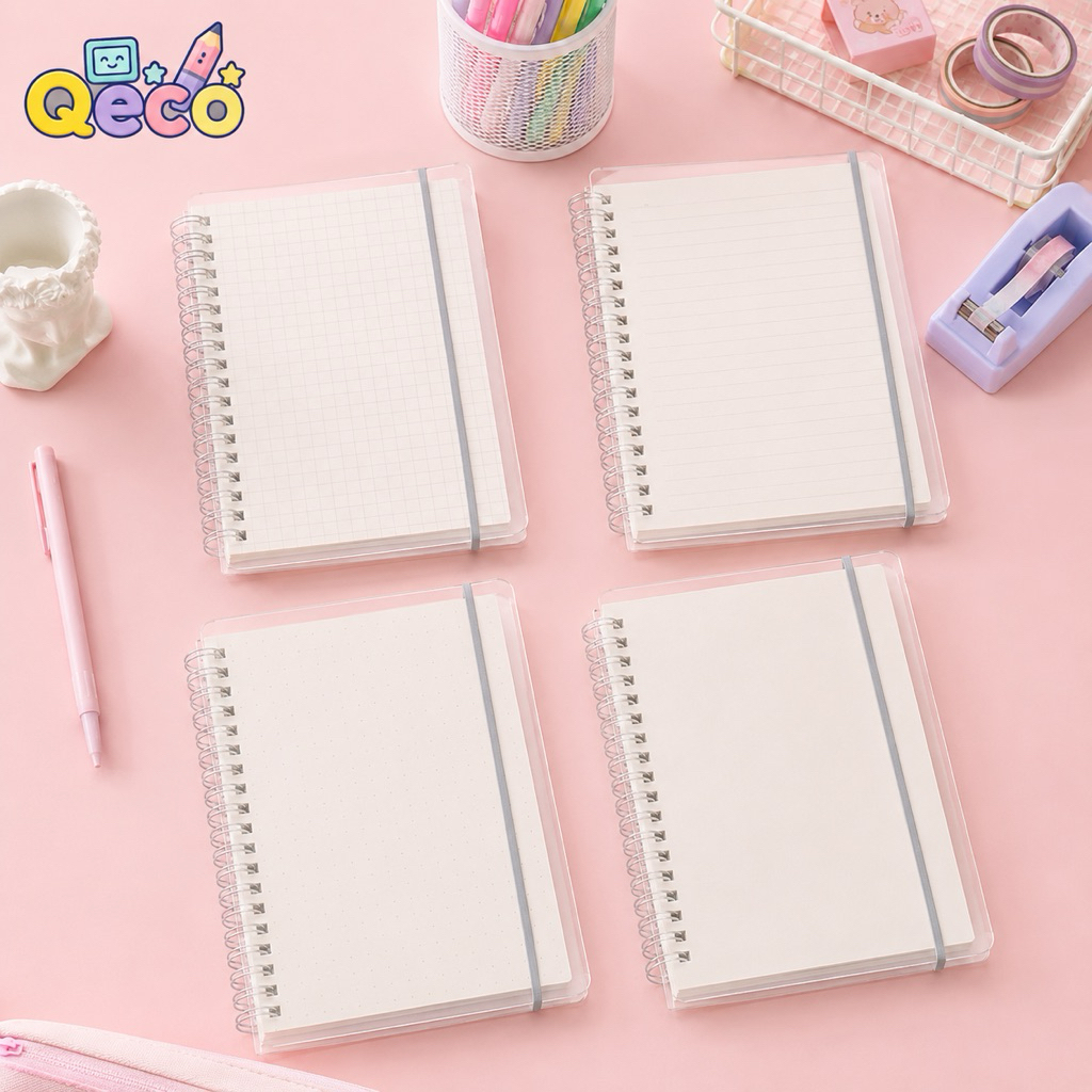 Zumoo Notebook Transparan A5 Spiral