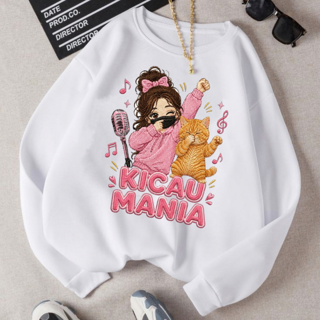 Baju Kicau Mania Lengan Panjang Anak Perempuan 2-15 tahun