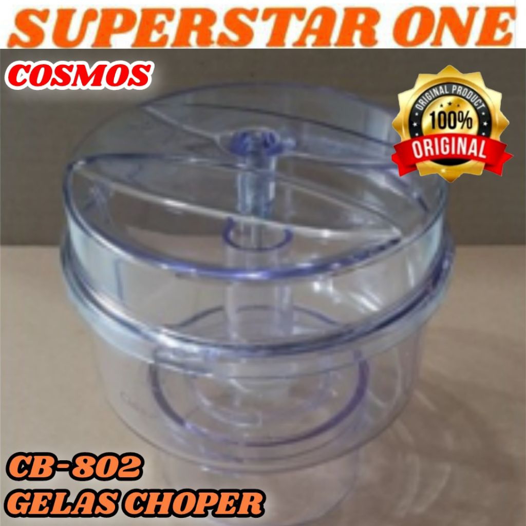 Gelas Chooper cosmos penggiling daging Blender Cosmos CB-802 CB 802