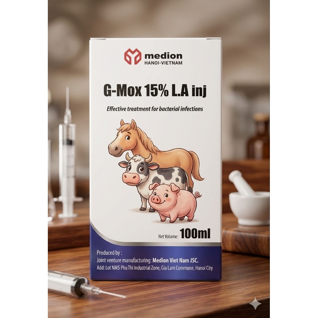 G-MOX 15% LA Inj obat PMK dijamin ORIGINAL
