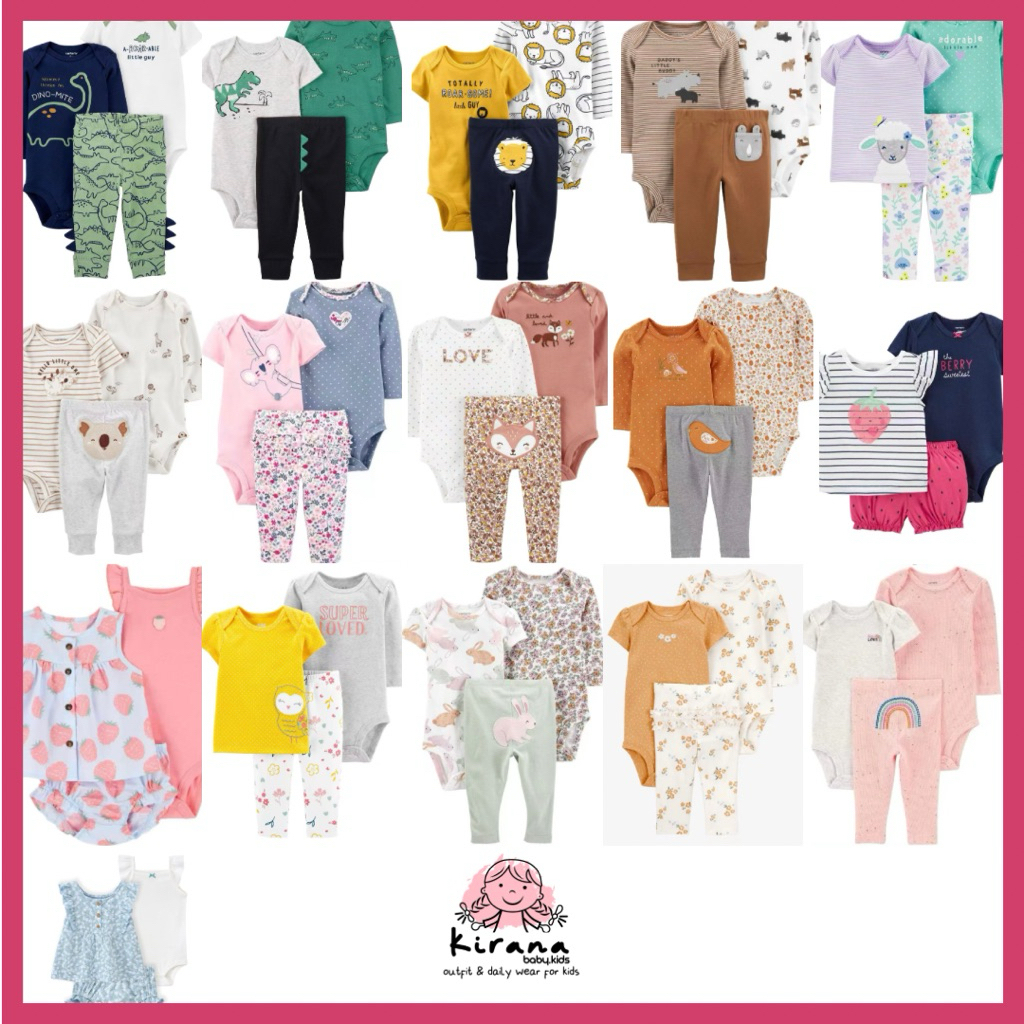 SETELAN 3IN1 CARTERS / JUMPER CARTERS