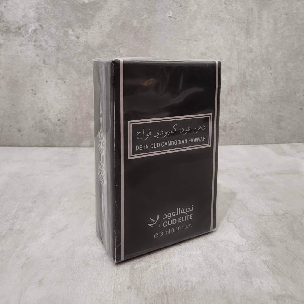 Oud Elite Dehn Oud Cambodian Fawwah 3 ml | Baru Original Oud Oil Minyak Dehan Attar Gaharu Agarwood 