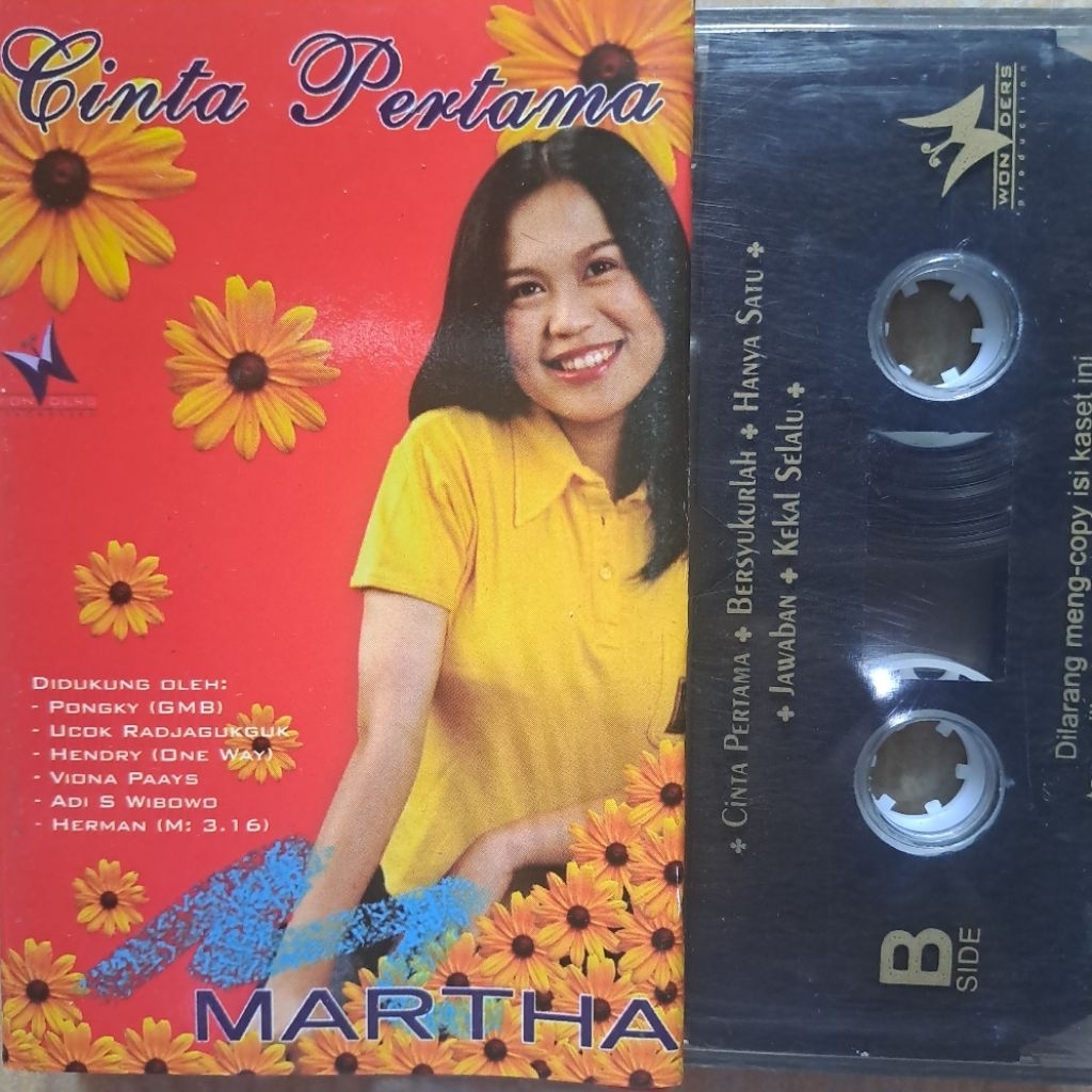 Kaset Pita  Martha  Album Cinta Pertama