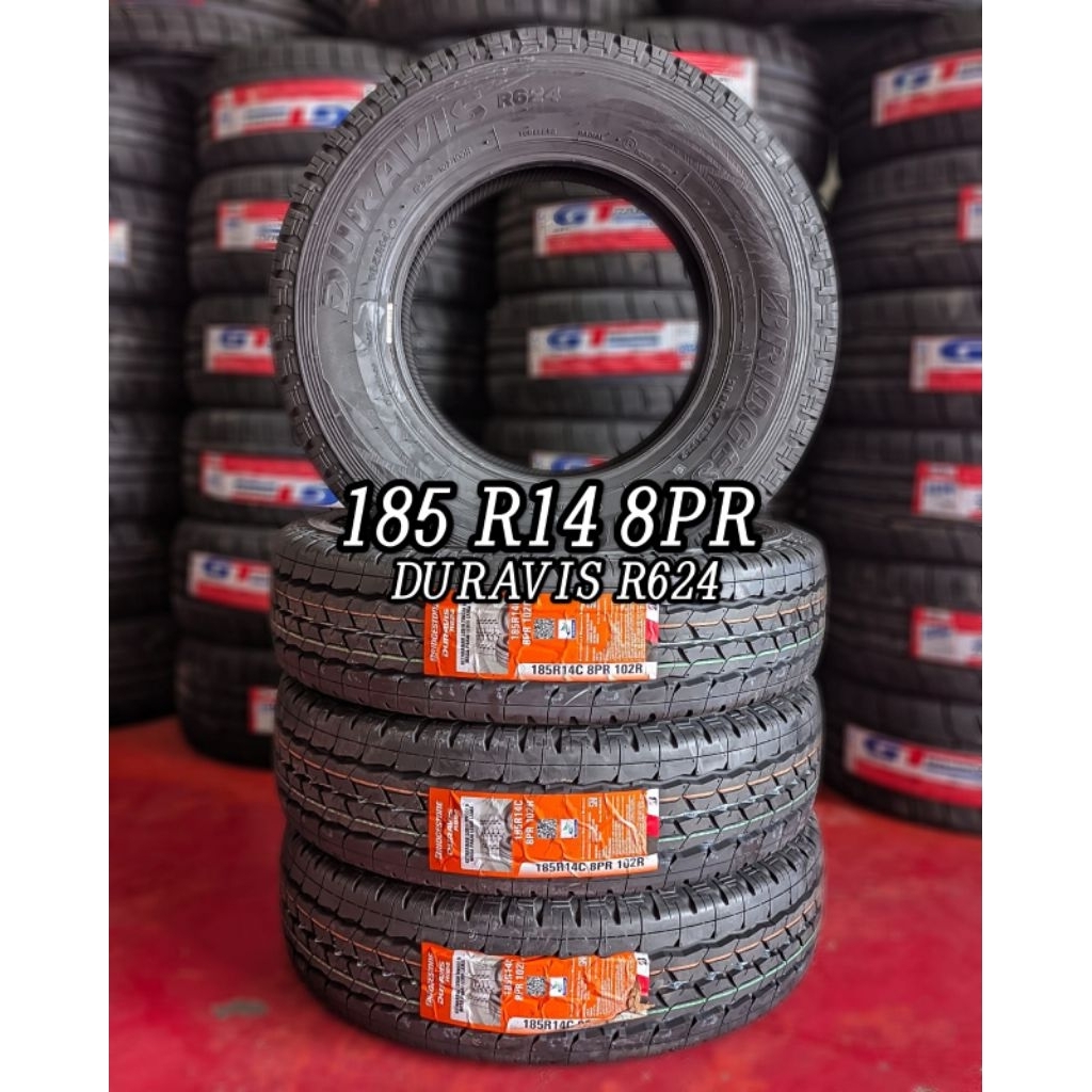 BAN BARU 185 R14 BRIDGESTONE DURAVIS
