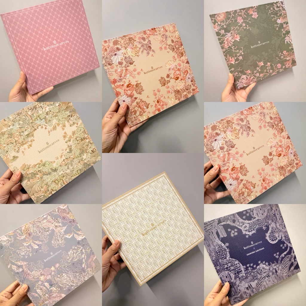 KOTAK hijab BUTTONSCARVES ori (hanya box saja)