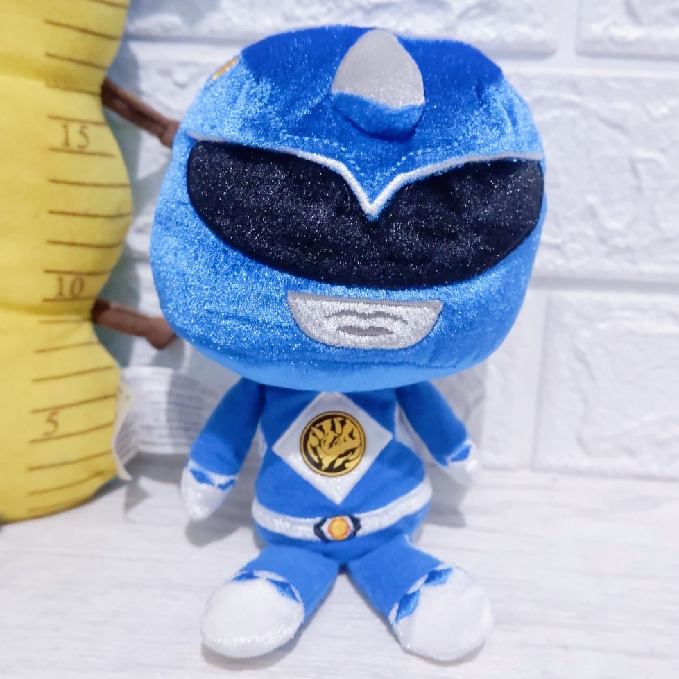 Boneka 2017 Funko Mighty Morphin Power Rangers Hero Plushies 8" Blue Ranger PLUSH TOY