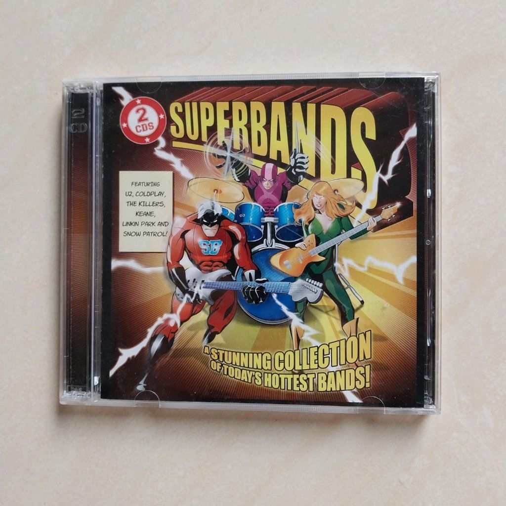 CD KOMPILASI SUPERBANDS IMPORT ( 2 CD )