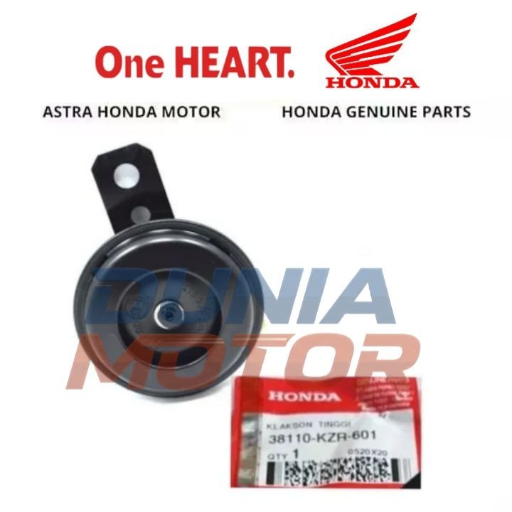 Klakson High Motor Vario 125 eSP BeAT FI CBS K25 Pop Sporty eSP K61 K25 Verza 150 38110KZR601 38110-