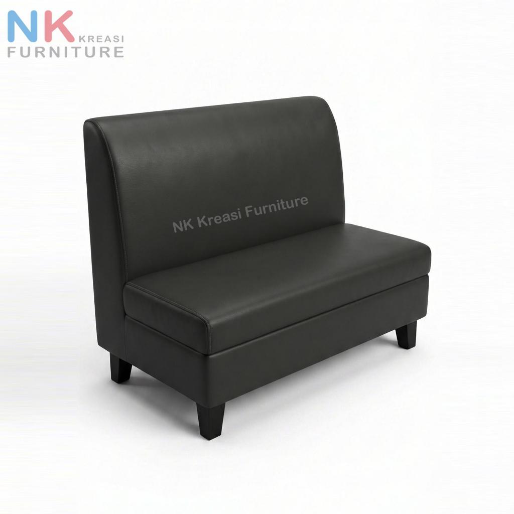 Gandaria Kursi Sofa Cafe 2 dudukan Minimalis Murah, Sofa Rental PS, Sofa Restaurant Restoran, Sofa L
