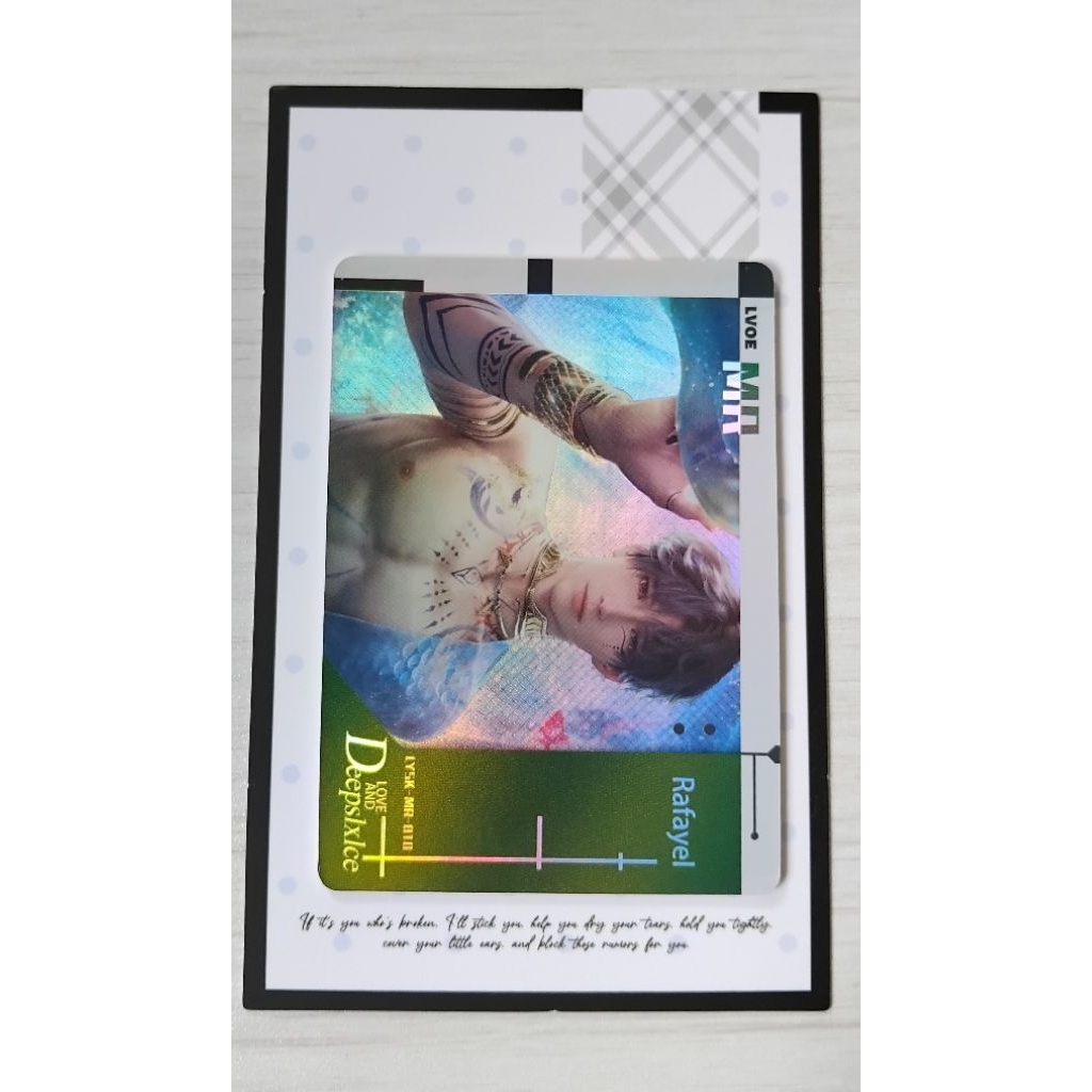 Rafayel Love and deepspace / kartu love and deepspace / ccg love and deepspace