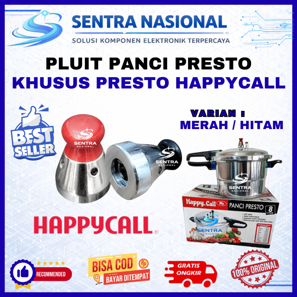 PLUIT TUTUP UAP PANCI PRESTO HAPPYCALL ORIGINAL | PLUIT PRESTO HAPPYCALL ASLI | PELUIT PRESTO HAPPYC