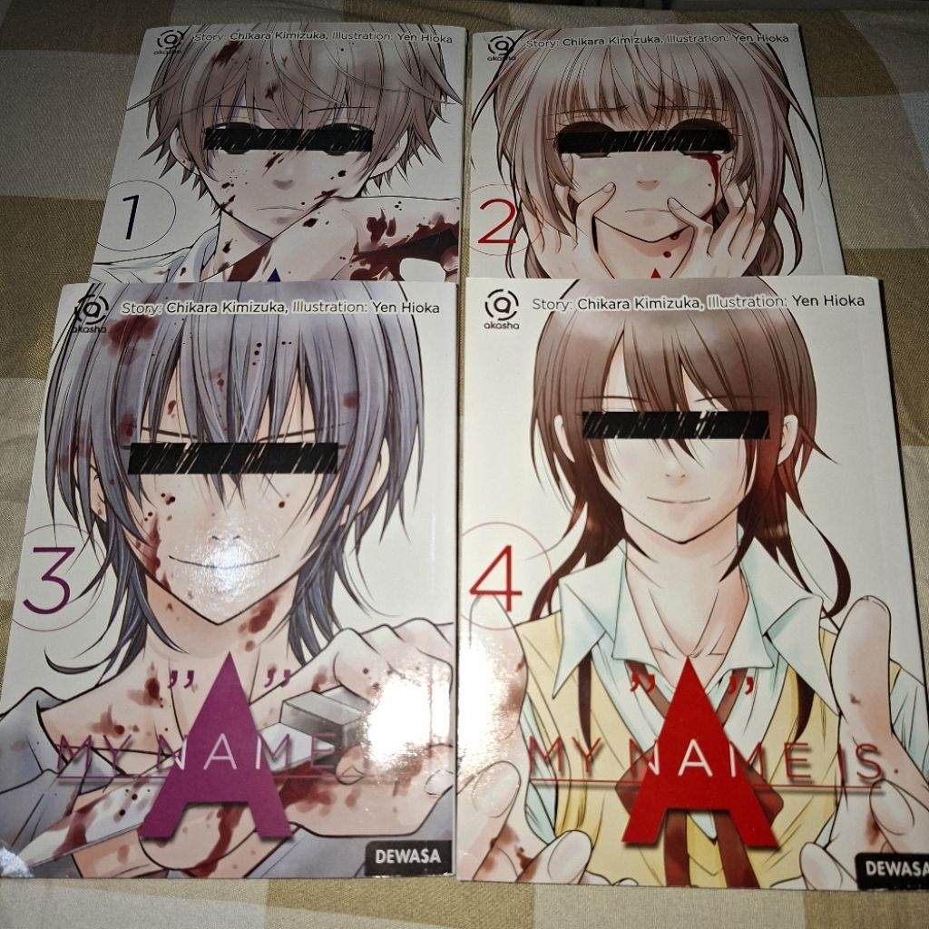 Komik My Name is A 1-4 (Preloved)
