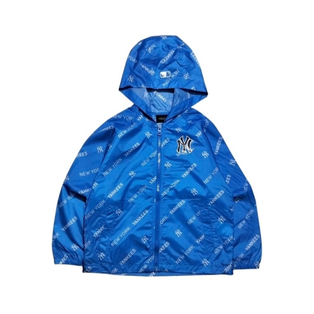 MLB YANKEES kids jacket running full frint size 120 fit 5 - 7 th (P47xL40)