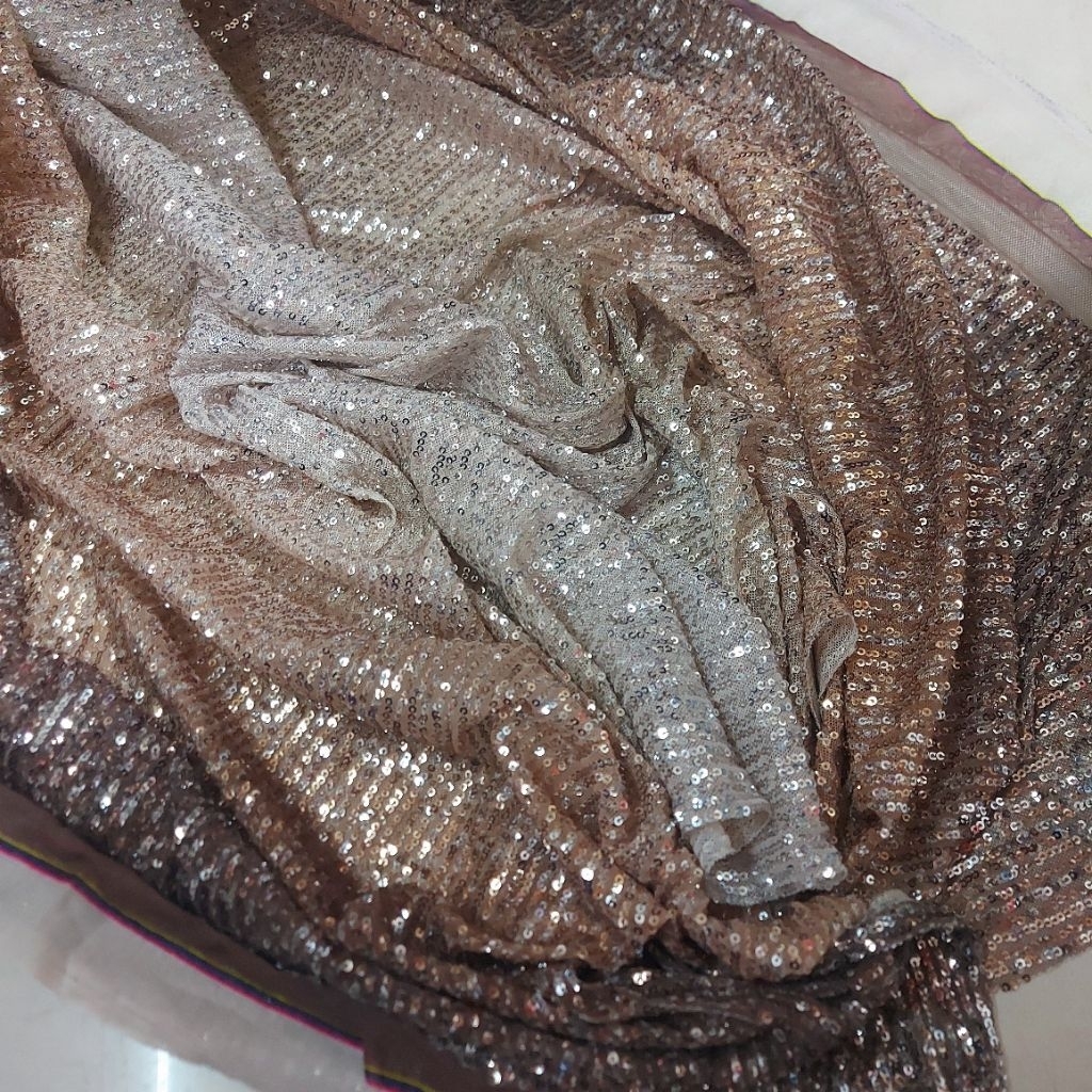 kain payet premium  - kain tile payet sequin  - kain payet street  - kain payet kebaya ( coksu ) kj