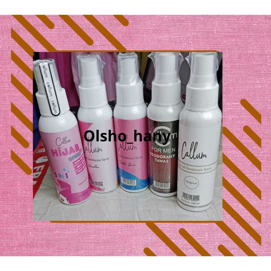 Callum Natural Deodorant Spray