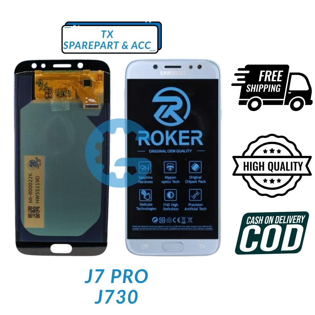 ( TX) LCD UNTUK SAMSUNG J7 PRO / J730 BY ROKER