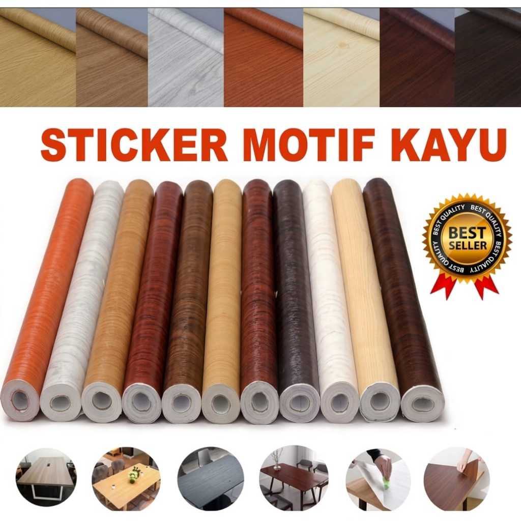 Pelapis Furniture - Interior PVC film - Tacon - Decosheet sticker - Stiker Hpl - Hpl Sticker