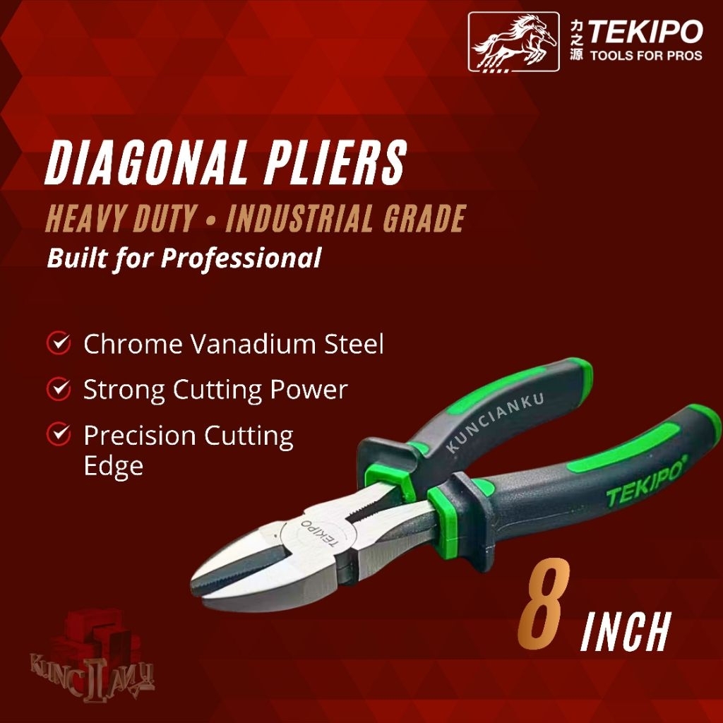 Tekiro tang potong 6 inch / tekipo tang potong 6" / tang tekiro / tang potong tekiro