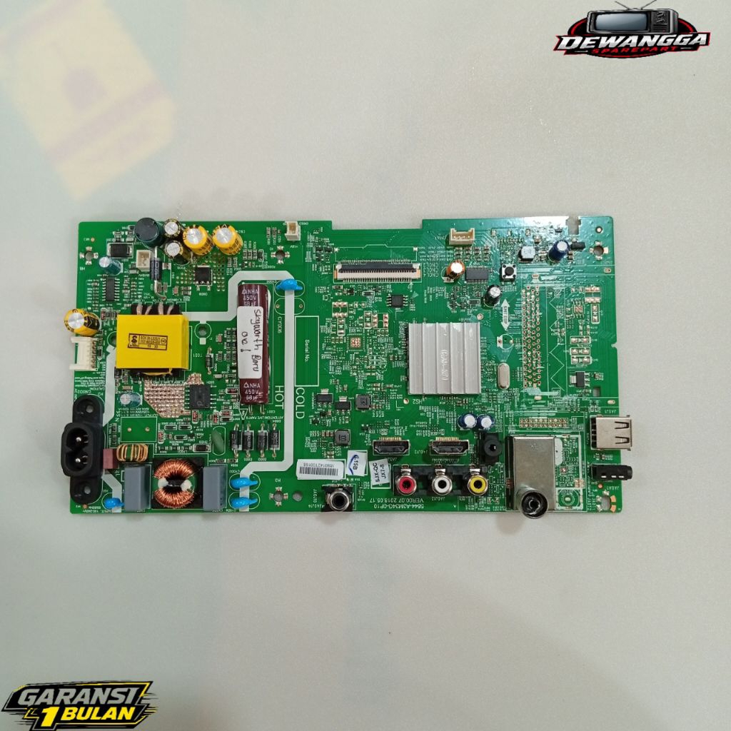 MB TV COOCAA 24E2000T - MAINBOARD MOTHERBOARD MOBO MODUL COOCAA 24E2000T - BARANG SIAP PAKAI BERGARA