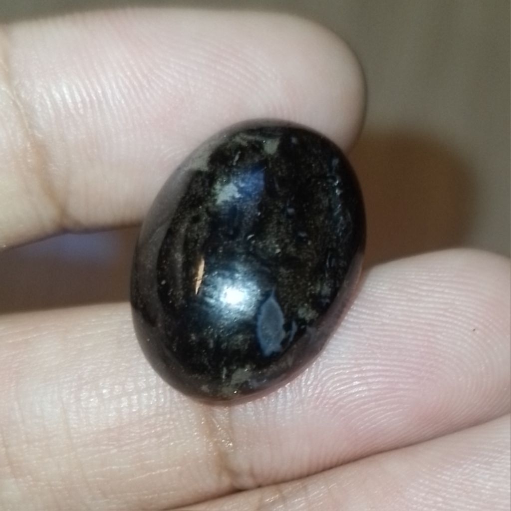 Batu Fosil Kelor Serat Emas Langka Natural Alami Unik Antik