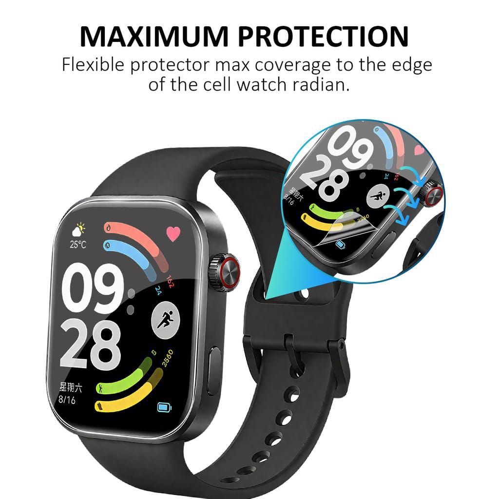 Redmi Watch 5 / 5 Active / 5 Lite / Watch 6 Hydrogel Screen Protector Film