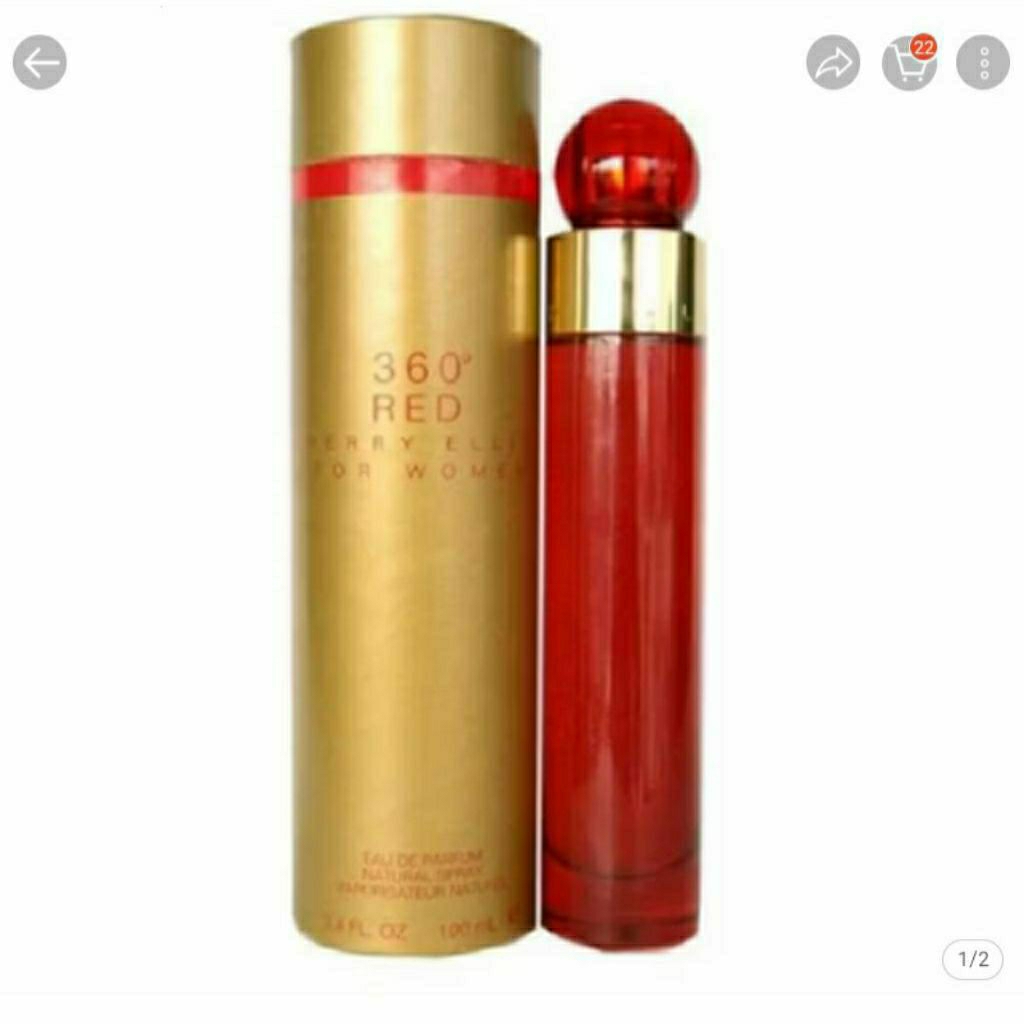Parfum Original Perry Ellis 360 Red 100ml parfum wanita