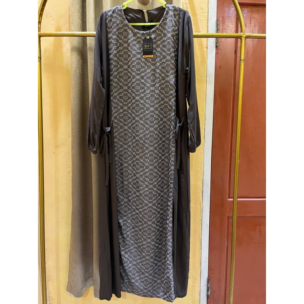 Gamis Rayon Twill tebel Rizky Collection (New)