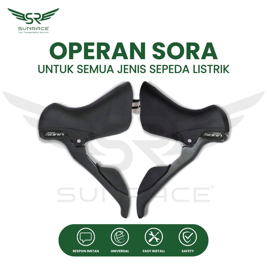 BRIFTER / OPERAN SHIMANO SHIFTER SORA R3000 2 X 9