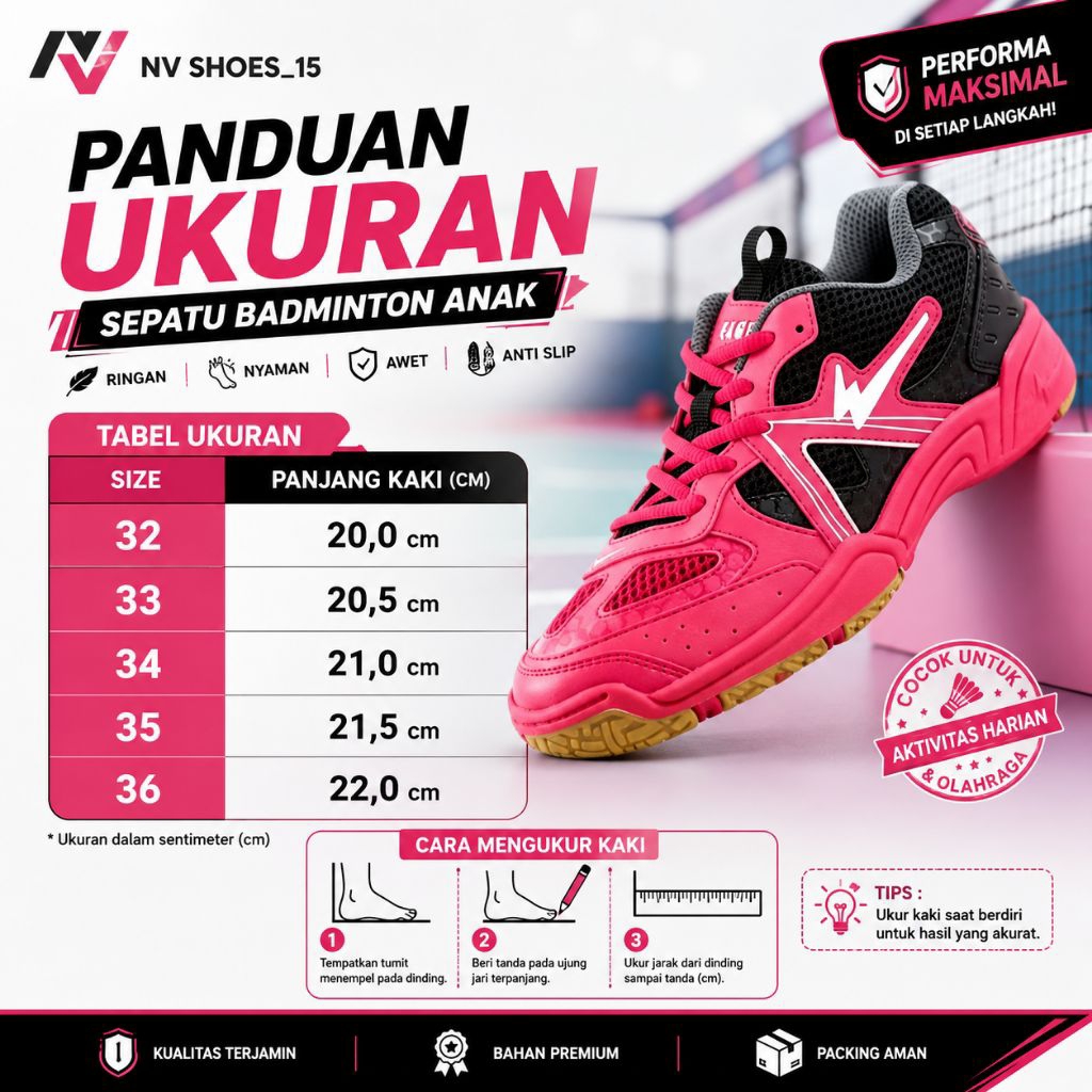 sepatu badminton,original#obral2