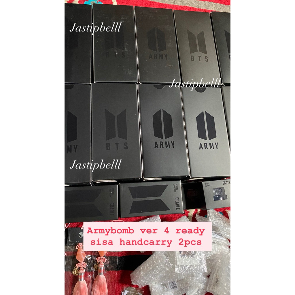 READY INDO LIGHTSTICK VER 4 BTS