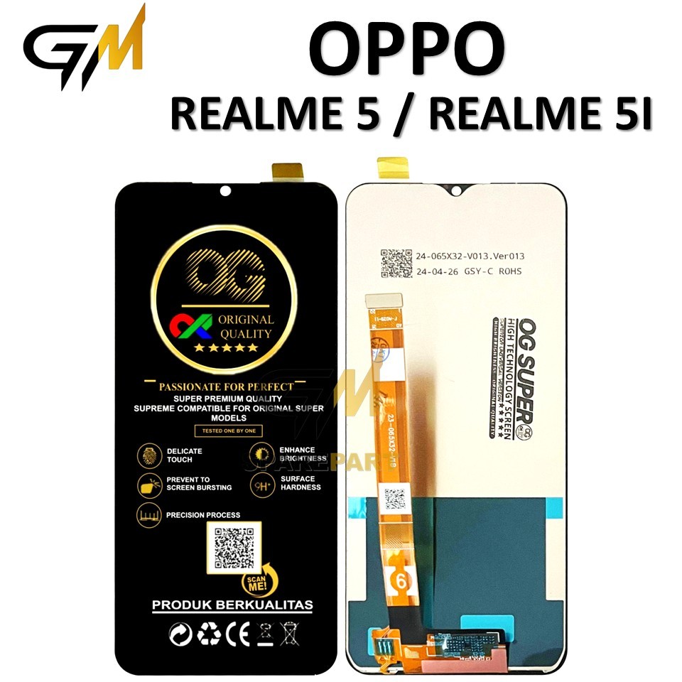 LCD TOUCHSREEN OPPO REALME 5 / REALME 5I ORIGINAL 100%