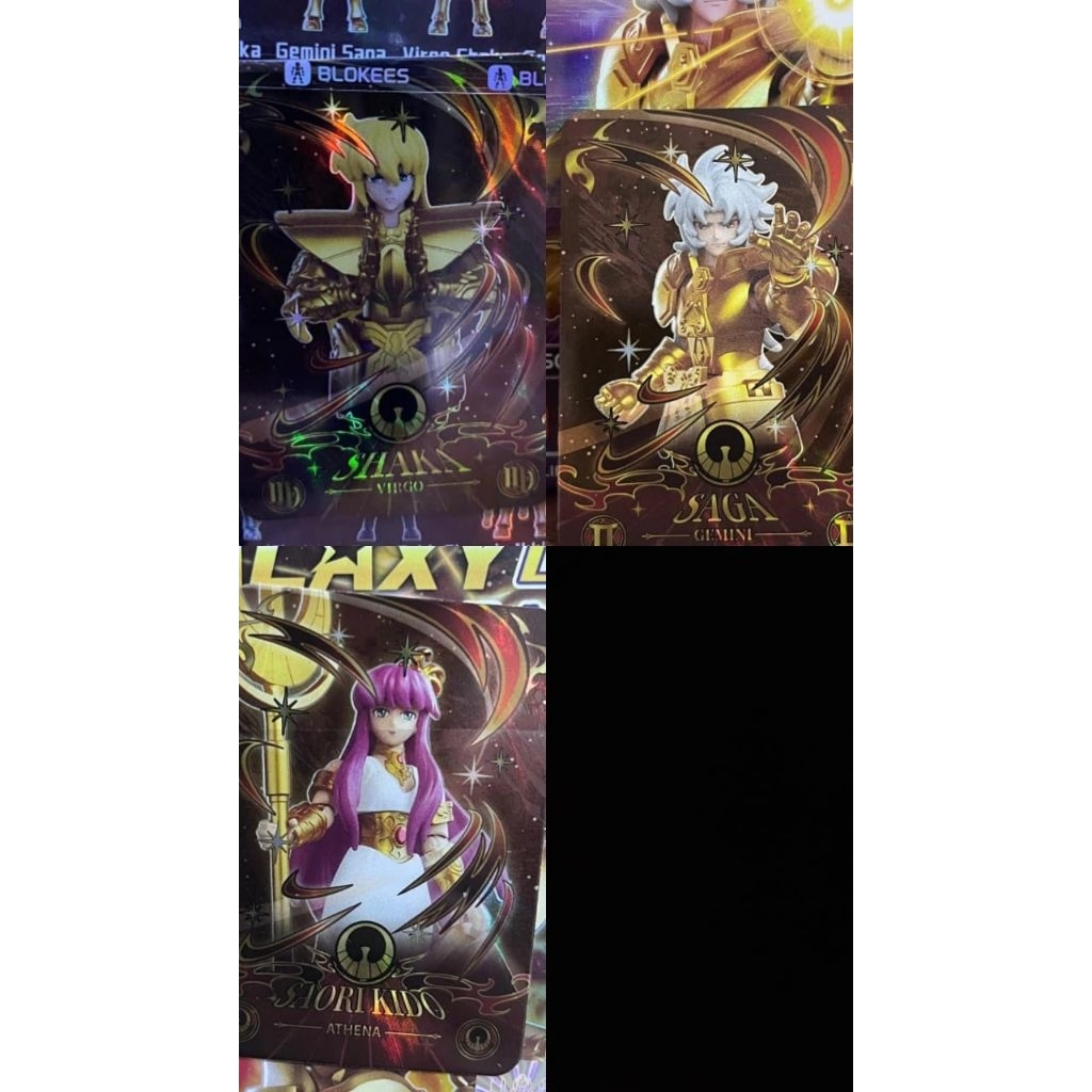 Blokees saint seiya - super secret gemini, virgo, athena