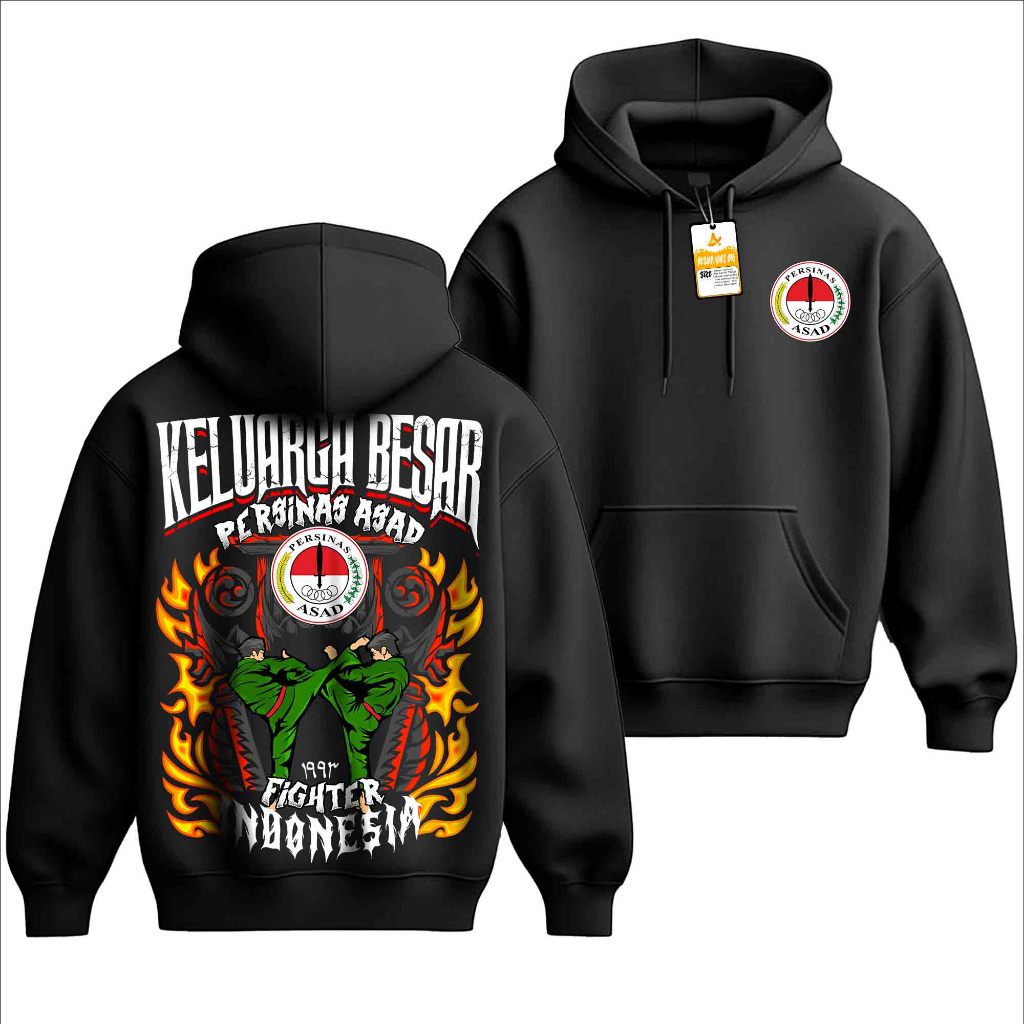 Jaket Hoodie PERSINAS ASAD FIGHTER 1993 - Kaos Silat Nasional