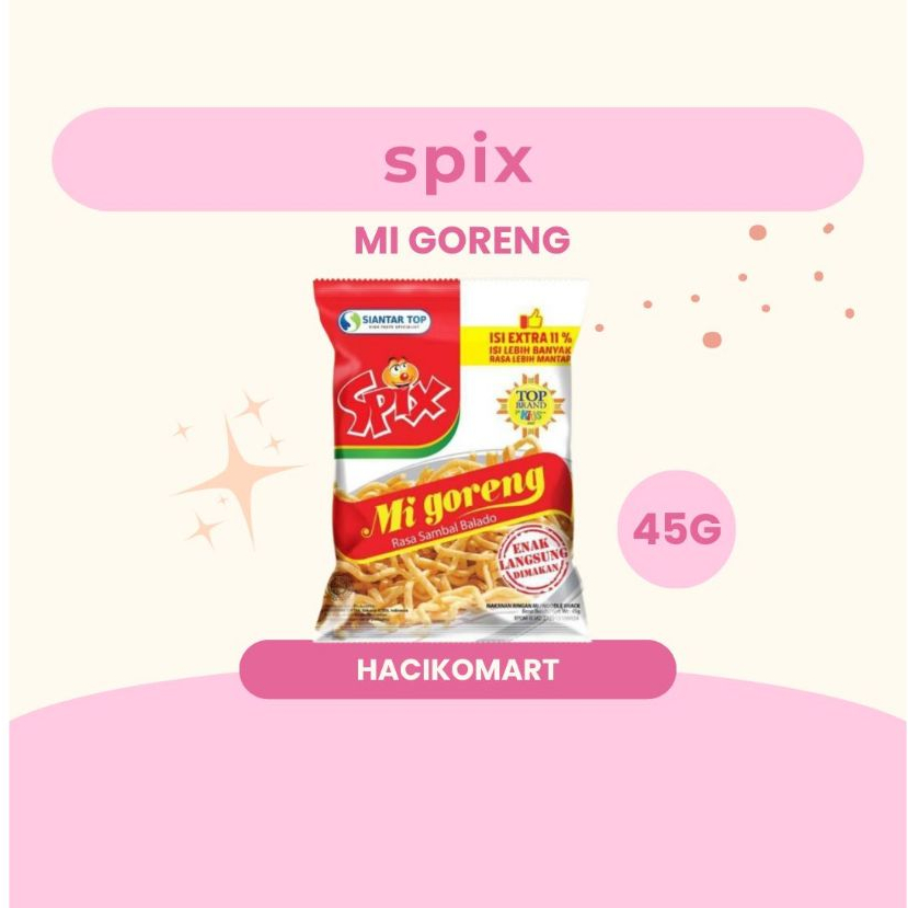spix mie goreng sambal balado 45 g