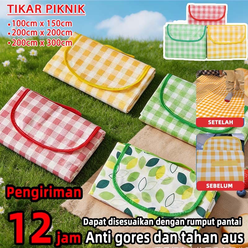 [grandmaster] tikar lipat piknik waterproof jumbo tikar lipat piknik aesthetic tiker piknik waterpro