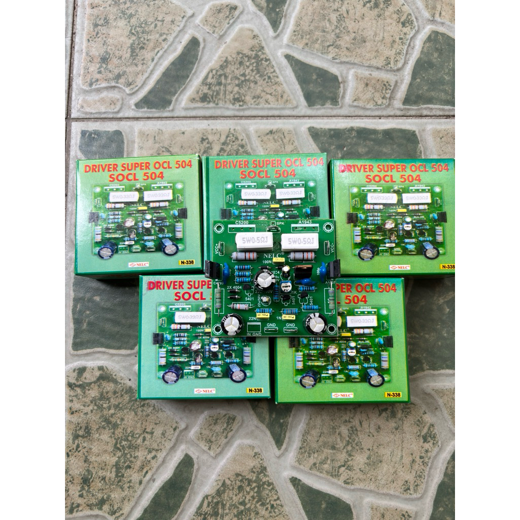 KIT DRIVER POWER SOCL 504 SUPER OCL 504 SOCL504 DRIVER AMPLI AMPLIFIER SOUND SOCL-504 SUPER OCL-504 