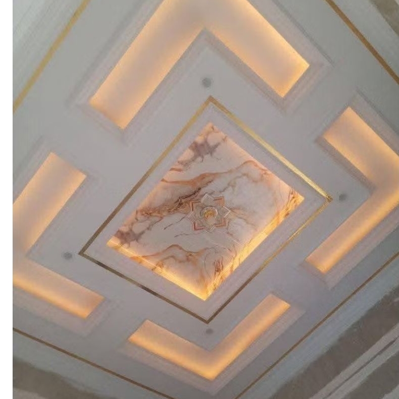 plafon gypsum terpasang minimalis