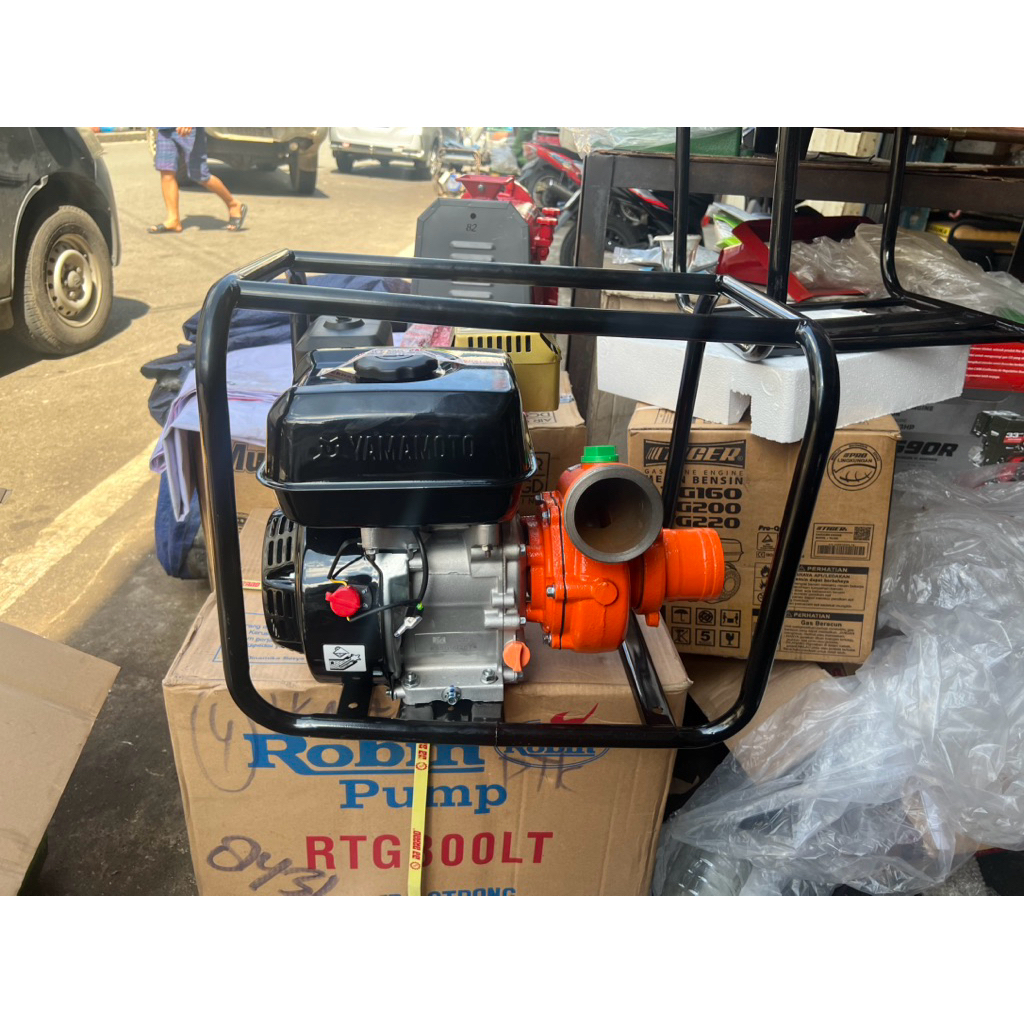MESIN POMPA AIR KEONG 3INC  YAMAMOTO / POMPA AIR ROBIN YAMAMOTO GX220 / MESIN POMPA AIR KEONG TAMBAN