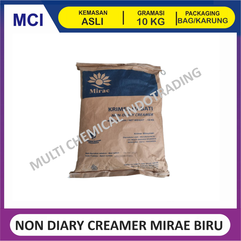 NON DAIRY CREAMER MIRAE / NDC KRIMER / SUSU BUBUK - 1 BAG 10 KG