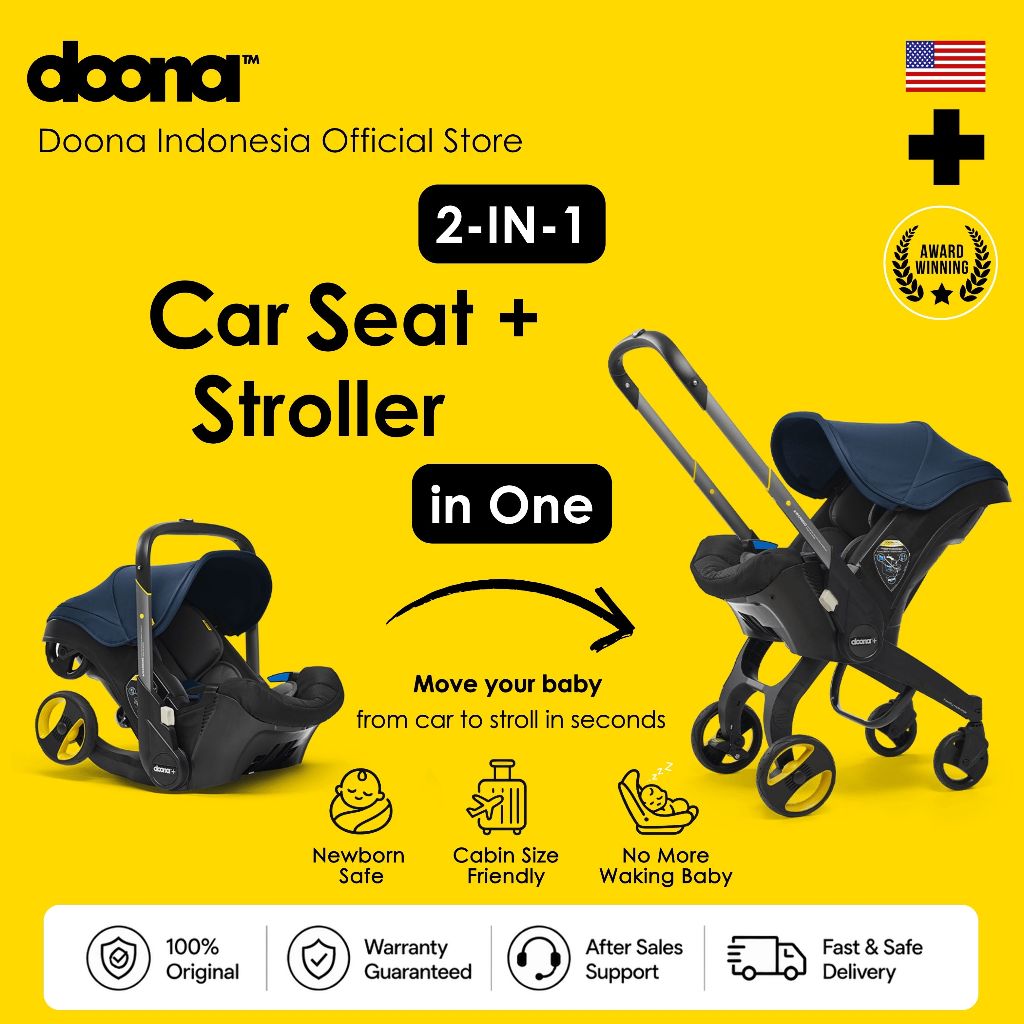 Doona+ 2in1 Car Seat & Stroller
