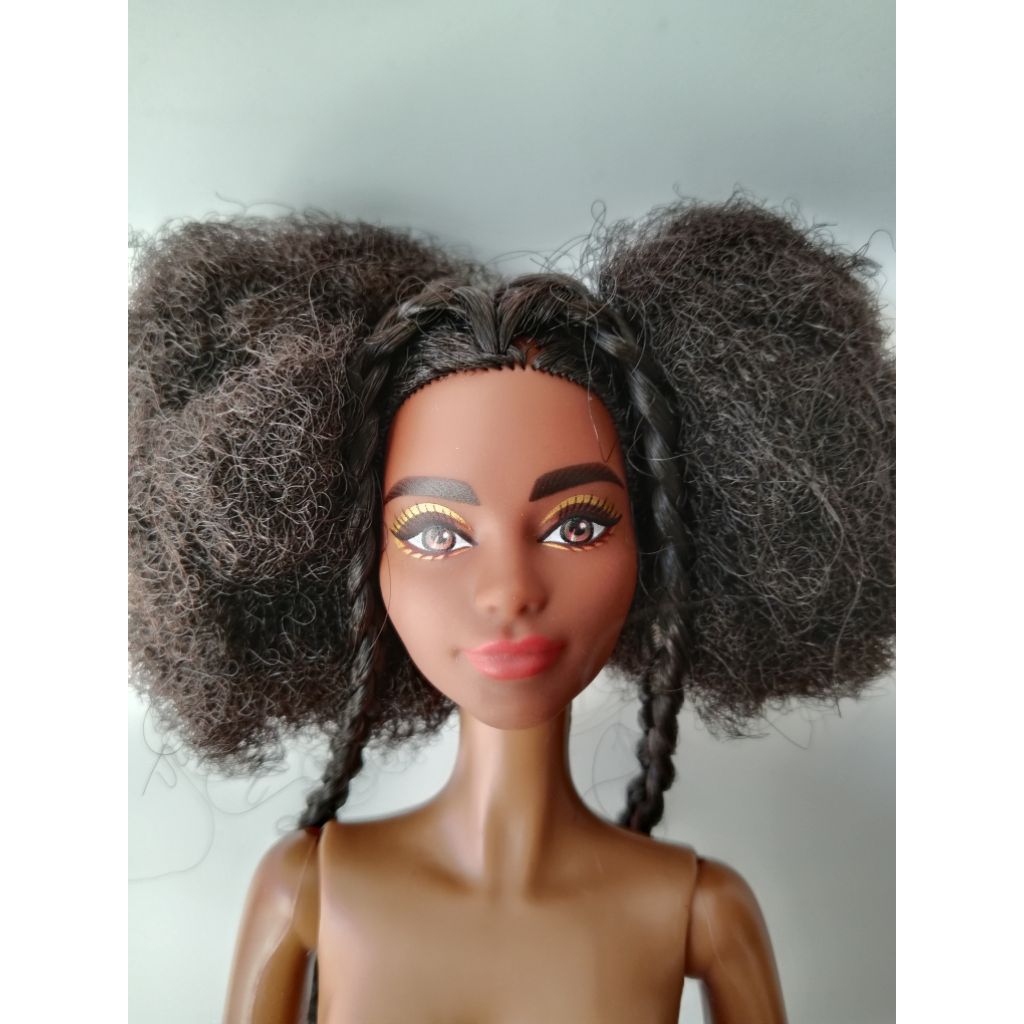 Boneka Supermodel Berbiee Xtra Black Skin / Kulit Hitam