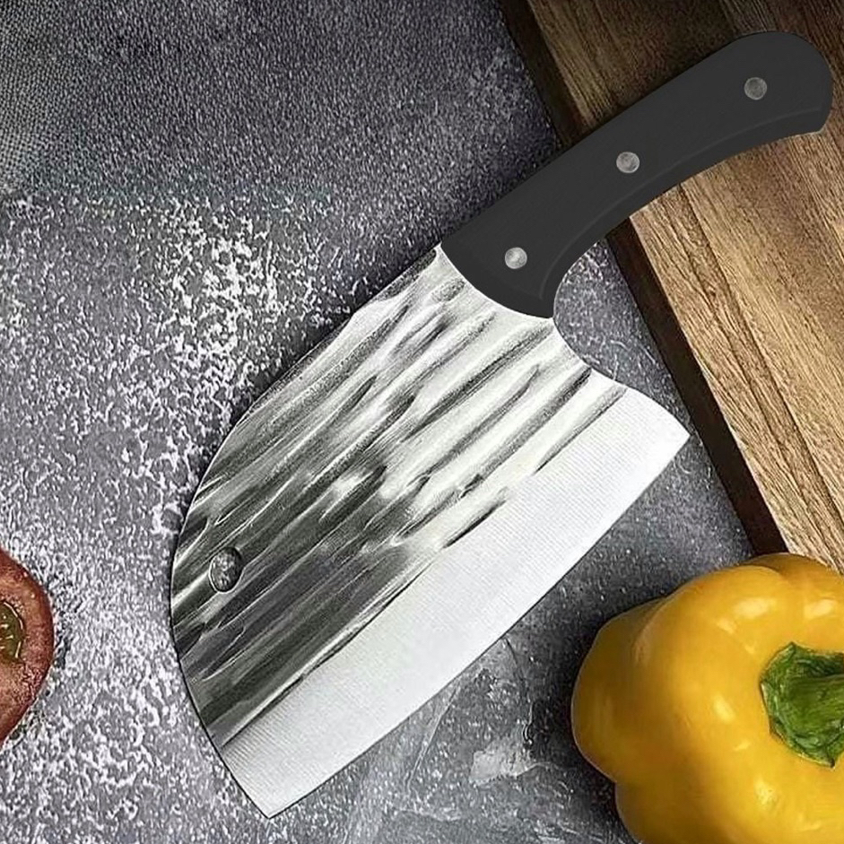 Pisau Daging Premium Parang Stainless Steel Tebal Tajam Serbaguna