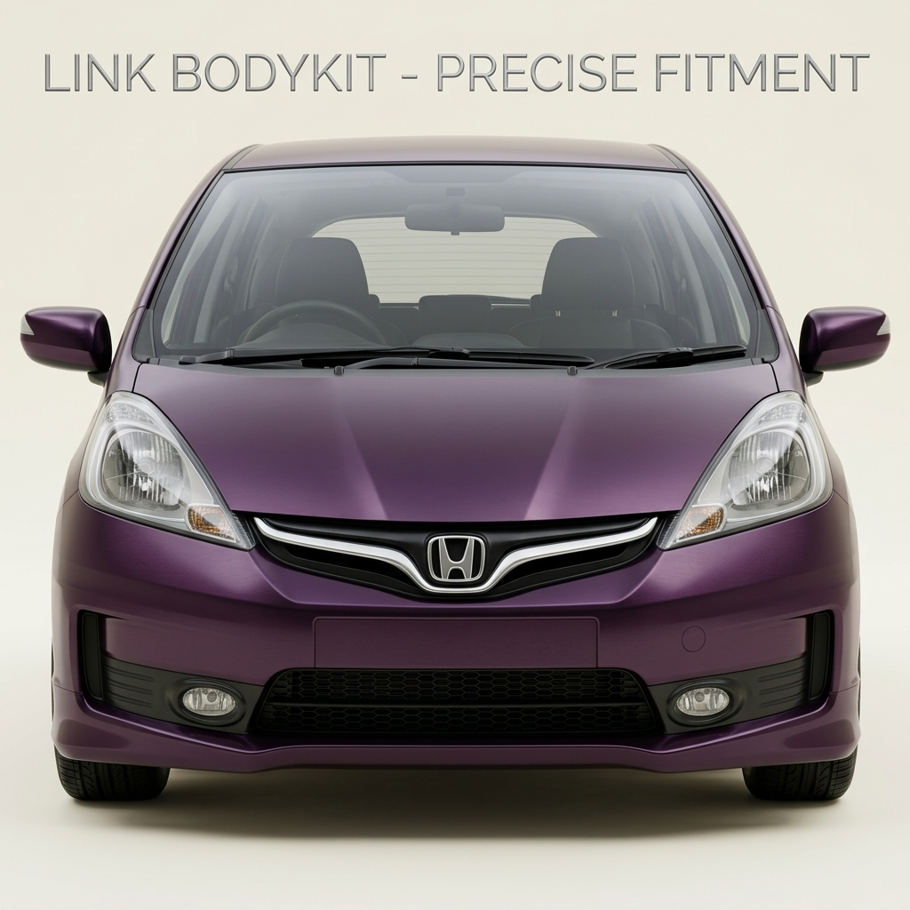 Bodykit Jazz Mmc Ge8 2012 2013 Bemper Upgrade Honda Jazz 2008-2011 Tanpa Ganti Lampu