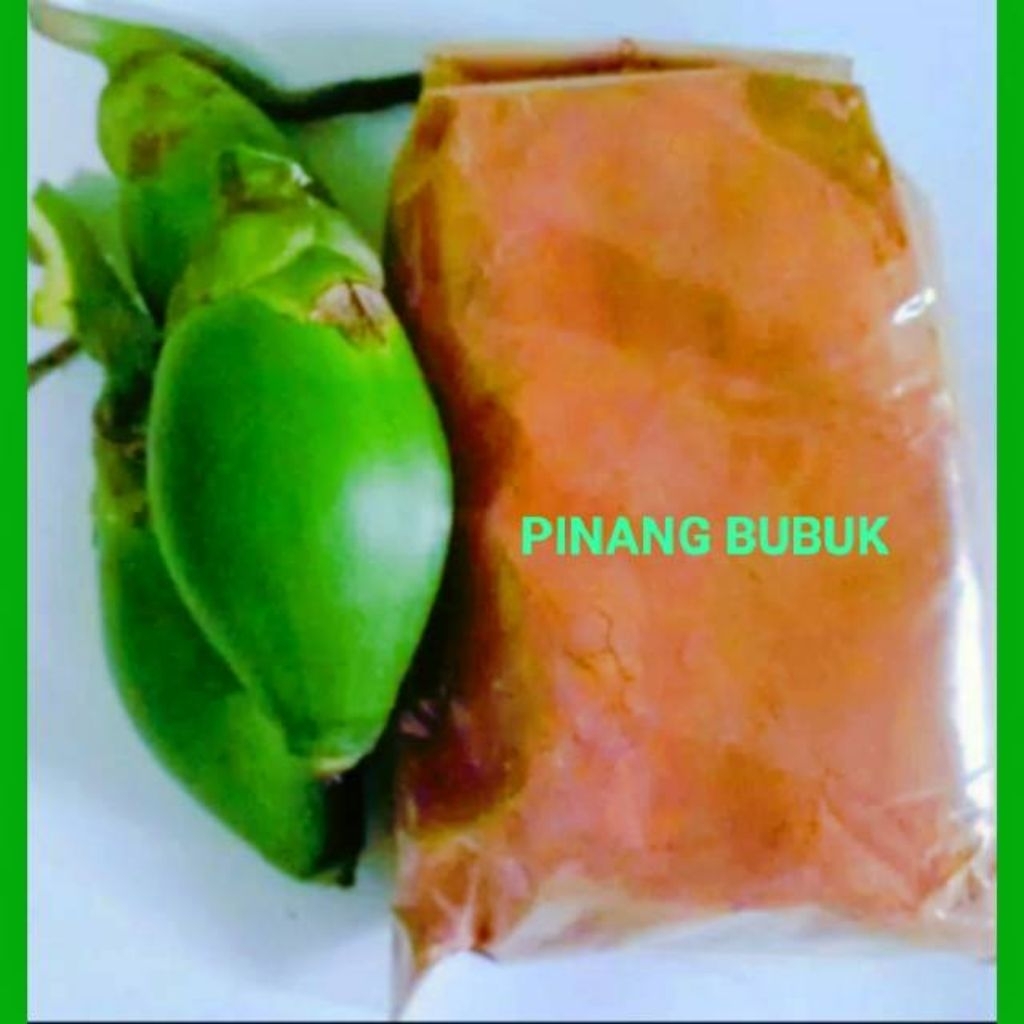 Bubuk Pinang Muda Herbal Alami