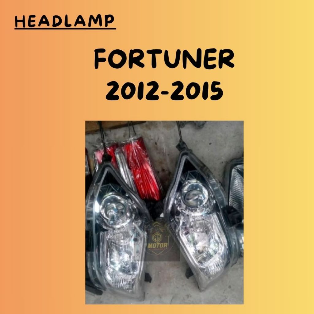 Headlamp Fortuner VNT 2012-2015