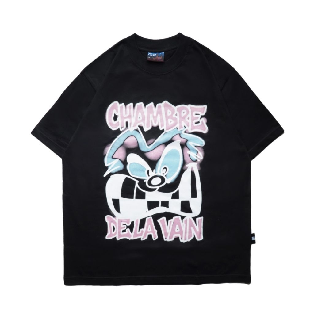 Chambre - T-shirt Mickey Black