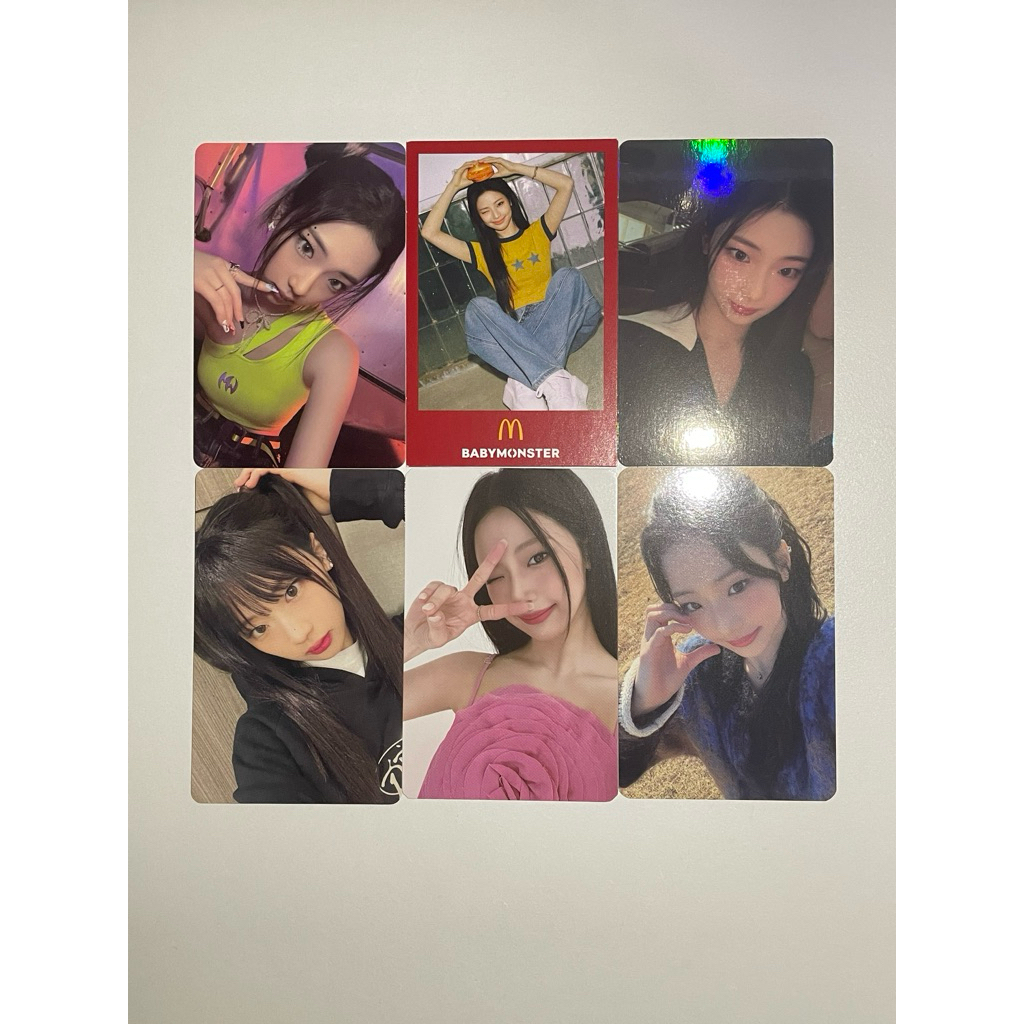 [CLEARANCE SELL] official photocard pc ruka babymonster (1)