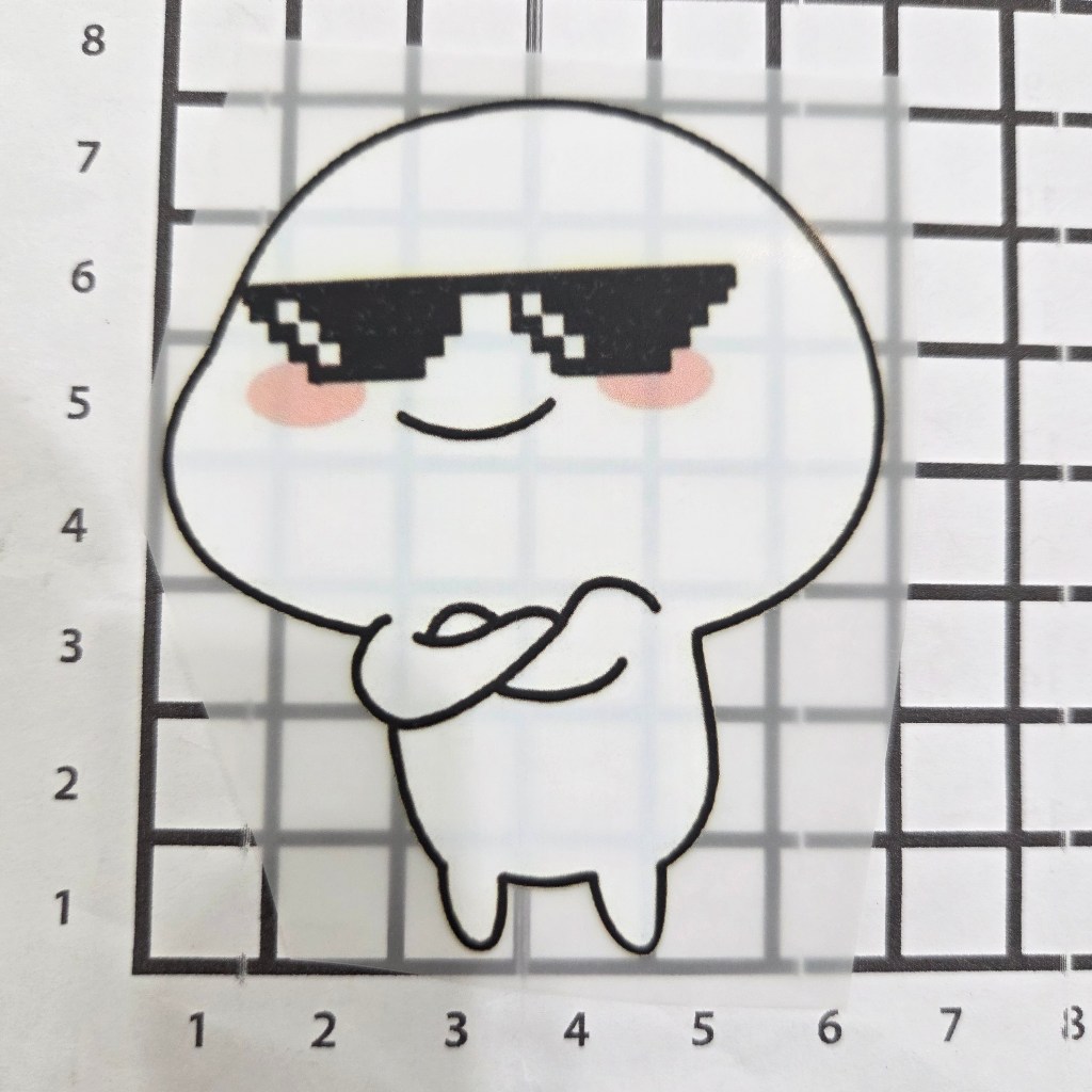 STICKER SABLON - LOGO -  SETRIKA TSHIRT/KAOS/KAIN - CUTE