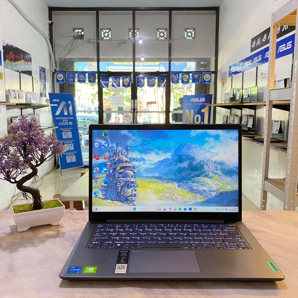 2nd Laptop LENOVO IP 3-14ITL6 / Ram 8GB/SSD 512GB NVMe / Laptop Murah Berkualitas